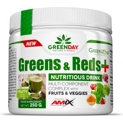 Amix GreenDay Greens and Reds+ 250 g – Zboží Dáma