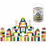 Viga dřevěná stavebnice 100 kostek – Zboží Mobilmania