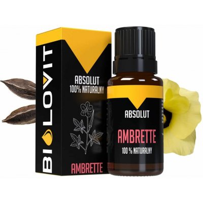 Bilovit esenciální olej Ambrette 10 ml – Hledejceny.cz