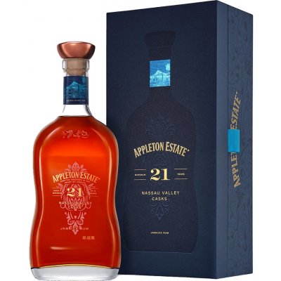 Appleton Estate Nassau Valley Casks 21y 43% 0,7 l (karton) – Zboží Mobilmania