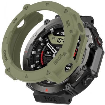 PROTEMIO 61616 TPU HALF COVER Obal pro Amazfit T-Rex Ultra tmavě zelený – Hledejceny.cz