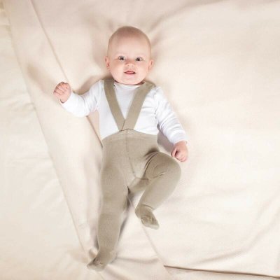 Bambusové punčocháče s kšandami hnědé – Zboží Dáma