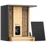 Birdfy Smart krmítko pro venkovní ptactvo Bamboo Solar Lite s kamerou a solárním panelem 27,9 x 27,9 x 30,5 cm – Zboží Dáma