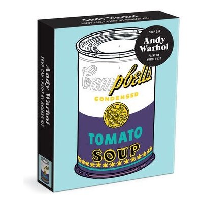 Andy Warhol Soup Can Paint By Number Kit