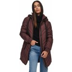 Jacqueline de Yong Sky Padded Hood Bitter Chocolate – Zboží Mobilmania