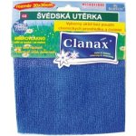 Clanax utěrka švédská 205 g 30 x 30 cm Mikrovl 1 ks – Zboží Dáma