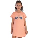 Noční košilka a zamilovaní ježci 1F0978 oranžová – Zboží Dáma