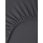MKLuzkoviny.cz Jersey prostěradlo Classic tmavě šedé 180x200 – Zboží Dáma