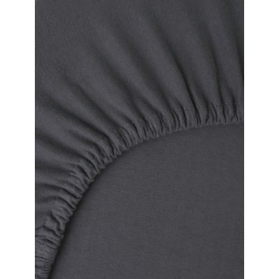 MKLuzkoviny.cz Jersey prostěradlo Classic tmavě šedé 180x200 – Zboží Dáma