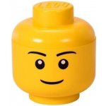 LEGO® Úložný box hlava S chlapec – Zboží Dáma