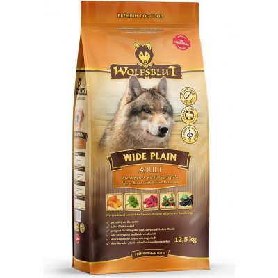 Wolfsblut Wide Plain adult kůň s batáty 12,5 kg – Zboží Mobilmania