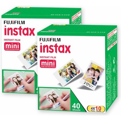 Fujifilm Instax Mini film 4x10ks Pack – Sleviste.cz