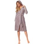 L&L dlouhý dámský župan 9156 Zppr amarant – Zboží Dáma