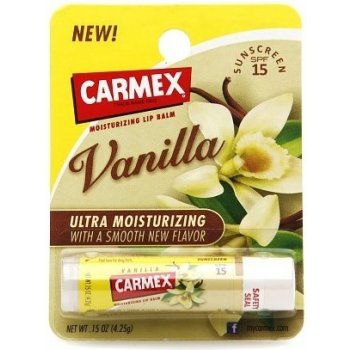 Carmex Vanilla Tuhý balzám na rty Vanilka 4,25 g