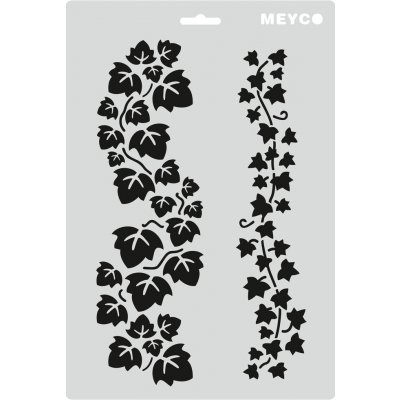 Meyco Šablona plastová Břečťanové listy A4 – Hledejceny.cz