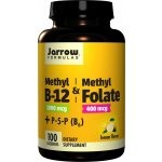 Jarrow Methyl B-12 & Methyl Folate 1000 mcg 400mcg 100 pastilek – Sleviste.cz