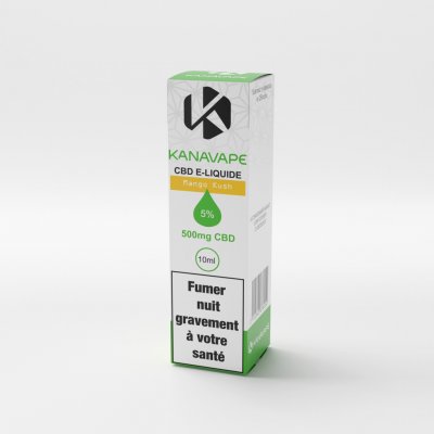 Kanavape Mango Kush 5 % CBD 10 ml 500 mg – Zboží Mobilmania