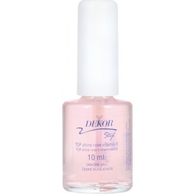 Dekor Top shine rose vitamin E 10 ml – Zboží Dáma