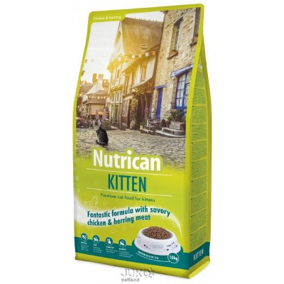 Nutri Can Kitten kuřecí 10 kg – Zboží Mobilmania
