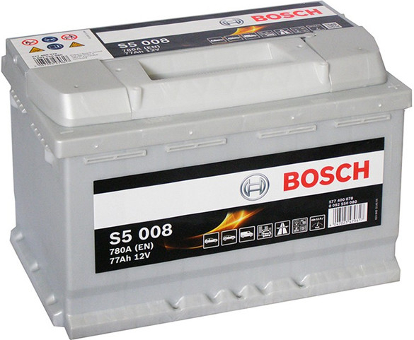 Bosch S5 12V 77Ah 780A 0 092 S50 080