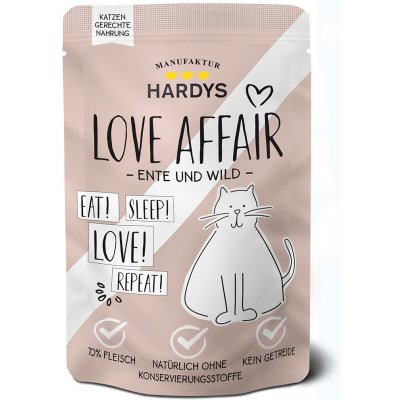 Hardys Love Affair kachna a zvěřina 12 x 100 g