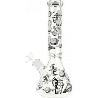 Super Heroes Skleněný bong Beaker Aliens 35 cm – Hledejceny.cz