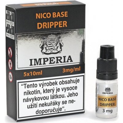 Nikotinová báze Imperia Dripper (30/70): 5x10ml / 3mg – Zboží Dáma Nikotinová báze Imperia Dripper (30/70): 5x10ml / 3mg – Zboží Dáma
