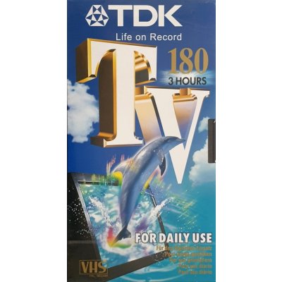 Videokazeta VHS TDK 180TVED