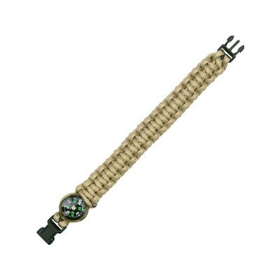 101 Inc Paracord náramek Para Compass 8 béžový – Hledejceny.cz