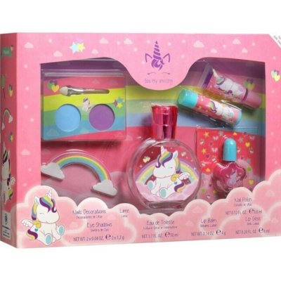 Dětské parfémy Eau My Unicorn Dárková sada unisex EDT 50 ml a set na manikúru a make-up – Hledejceny.cz