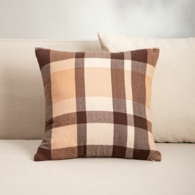 Bloomingville Polštář Ebrar bavlna hnědý cm 45x45 – Zboží Dáma Bloomingville Polštář Ebrar bavlna hnědý cm 45x45 – Zboží Dáma