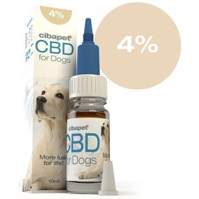 Cibapet CBD olej pro psy 4% 400mg 10 ml – Zboží Mobilmania