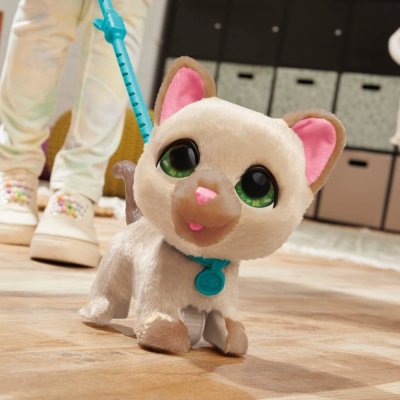 Hasbro Fur Real Friends Walkalots velká kočka – Zboží Mobilmania