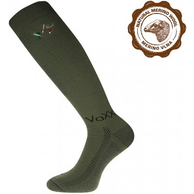 VoXX ponožky Lander 1 pár tmavě zelená – Zboží Mobilmania