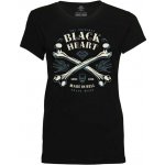 Dámské Triko BLACK HEART BONES černá – Hledejceny.cz