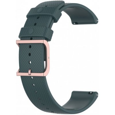 BStrap Silicone Rain řemínek na Samsung Galaxy Watch Active 2 40/44mm, dark green SSG014C0801 – Zbozi.Blesk.cz