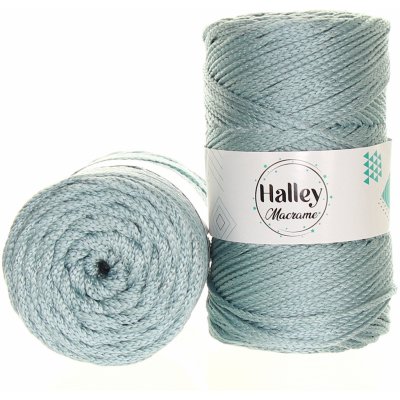 Etrofil Halley Macrame 250g modro šedá 4mm 140m – Zboží Dáma
