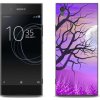 Pouzdro a kryt na mobilní telefon Sony Pouzdro mmCase gelové Sony Xperia XA1 Plus - kreslený opadaný strom