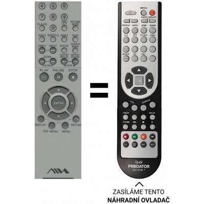 Dálkový ovladač Predátor Aiwa RM-Z400 – Zboží Živě