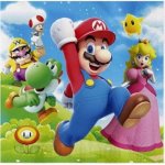 Cakesicq papírové ubrousky Mario 33x33cm 10ks – Zboží Dáma