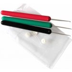 DUKO Pomůcky Sada 3ks kadeřnických háčků 0,75mm, 1mm a 1,25mm – Hledejceny.cz