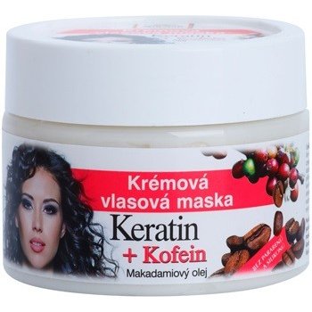 BC Bione Cosmetics krémová vlasová maska Keratin Kofein 260 ml