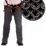 Lord of Battles Kroužkové nohavice střídavě nýtované Ø9 mm – Zboží Dáma