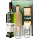 Glenfiddich 12y 40% 0,7 l (dárkové balení 2 sklenice) – Zboží Dáma Glenfiddich 12y 40% 0,7 l (dárkové balení 2 sklenice) – Zboží Dáma