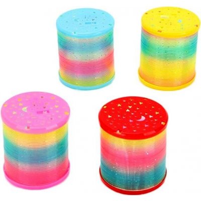 _Ostatní 1_ Pružina magická duhová svítící noční obloha na baterie Světlo 4 barvy 135619 – Sleviste.cz