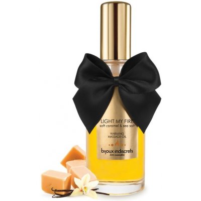 Bijoux Indiscrets Light My Fire Soft Caramel & Sea Salt 100 ml – Zboží Mobilmania