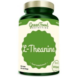 GreenFood Nutrition L-Theanine 120 kapslí