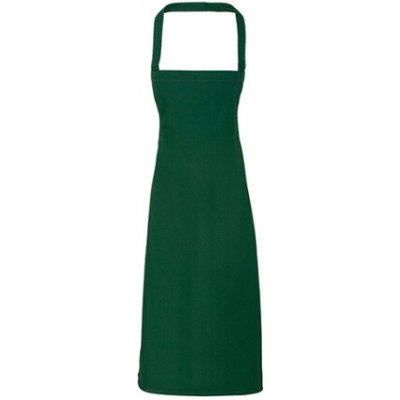 Premier Workwear Zástěra s laclem z biobavlny bez kapsy PR102 Bottle Pantone 560 60x87cm – Hledejceny.cz