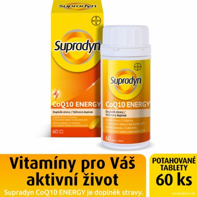Supradyn co Q10 energy 60 tablet – Hledejceny.cz
