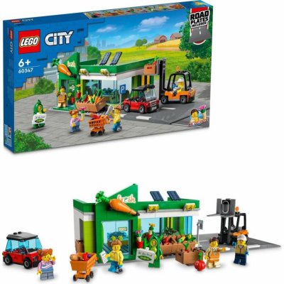 LEGO® City 60347 Obchod s potravinami – Zbozi.Blesk.cz